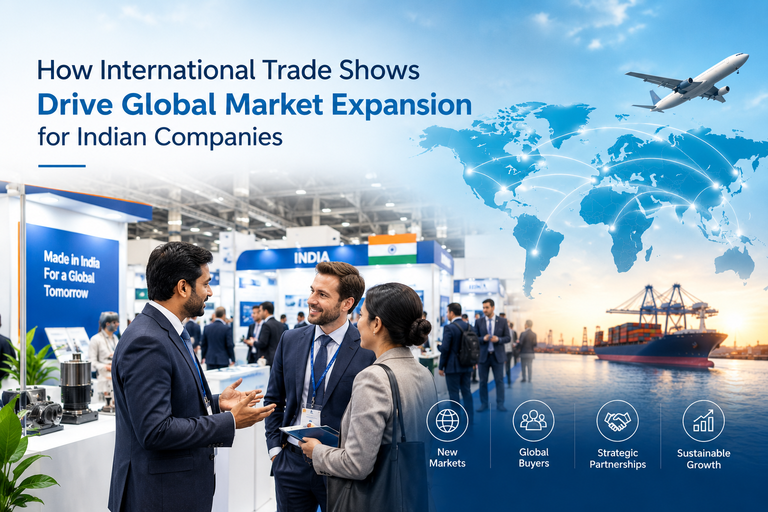 How International Trade Shows Drive Global Market Expansion for Indian Companies
